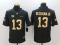 Men's New York Giants Odell Beckham Jr. #13 Black Player Game Jerseys
