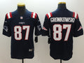 Men's New England Patriots Rob Gronkowski #87 Navy Game Player Jerseys