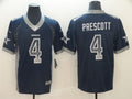 Men's Dallas Cowboys Dak Prescott #4 Navy Game Jerseys