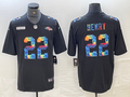 Men's Baltimore Ravens Derrick Henry #22 Black Game Jerseys