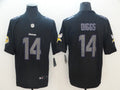 Men's Minnesota Vikings Stefon Diggs #14 Black Game Jerseys
