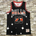 Men's Chicago Bulls Michael Jordan #23 Black Classics Swingman Jerseys