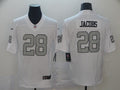 Men's Las Vegas Raiders Josh Jacobs #28 White Player Game Jerseys