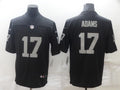 Men's Las Vegas Raiders Davante Adams #17 Black Game Player Jerseys