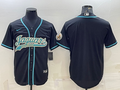 Men's Jacksonville Jaguars Black Blank Jerseys
