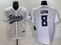 Men's Tennessee Titans Will Levis #8 White Player Jerseys