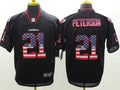 Men's Arizona Cardinals Patrick Peterson #21 Black Game Jerseys