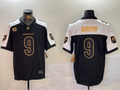 Men's Cincinnati Bengals Joe Burrow #9 Black Team Player Jerseys
