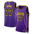 Los Angeles Lakers Jordan Brand Statement Edition Swingman Jersey - Purple - Luka Don��i��