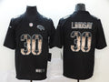 Men's Denver Broncos Phillip Lindsay #30 Black Authentic Game Jerseys