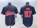 Men's San Francisco 49ers Nick Bosa #97 Black Fashion Jerseys Joint Edition