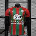 2025-26 Daman Player Version Jersey-Men's Red and Green