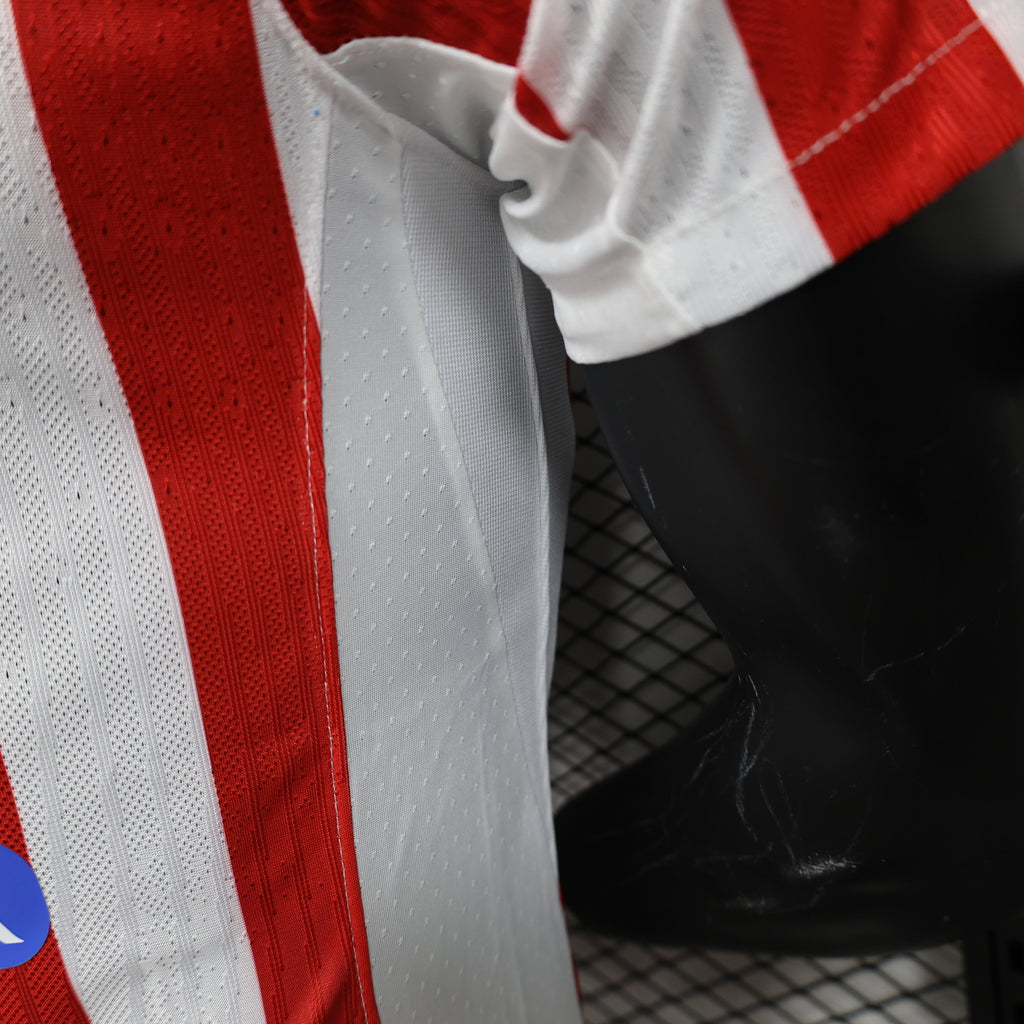 2025-26 Atletico Madrid Home Player Edition Jersey - Men