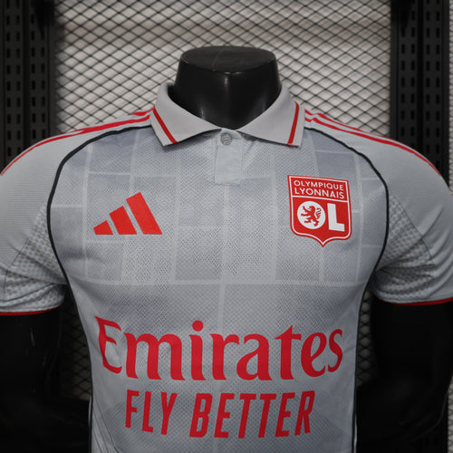 2025-26 Lyon Second Away Player Edition Jersey - Men