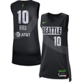 Men's Seattle Storm Sue Bird #10 Black 2021 Rebel Edition Victory Player Jersey