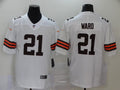 Men's Cleveland Browns Denzel Ward #21 White Game Jerseys