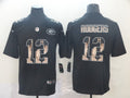Men's Green Bay Packers #12 Aaron Rodgers Black Game Jerseys