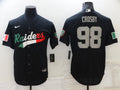 Men's Las Vegas Raiders Maxx Crosby #98 Black Player Game Jerseys Joint Edition