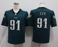 Men's Philadelphia Eagles Fletcher Cox #91 Midnight Green Game Jerseys