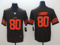 Men's Cleveland Browns Jarvis Landry Brown Player Game Jerseys