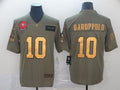 Men's San Francisco 49ers Jimmy Garoppolo #10 Brown Alternate Game Jerseys