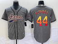 Men's Houston Astros Yordan Alvarez #44 Gray Replica Player Jerseys Joint Edition