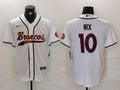 Men's Denver Broncos Bo Nix #10 White Game Jerseys