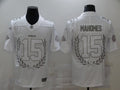 Men's Kansas City Chiefs #15 Patrick Mahomes White Game Jerseys