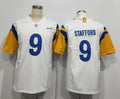 Men's Los Angeles Rams Matthew Stafford #9 White Legend Jerseys