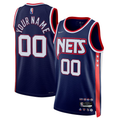 Men's Brooklyn Nets Navy 2021/22 Swingman Custom Jerseys - City Edition
