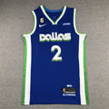 Men's Dallas Mavericks Kyrie Irving #2 Blue 2022/23 Swingman Jerseys - City Edition