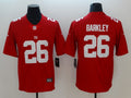 Men's New York Giants #26 Saquon Barkley Jerseys Red
