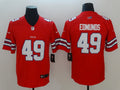 Men's Buffalo Bills Tremaine Edmunds #49 Red Game Player Jerseys