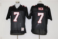 Men's Atlanta Falcons Michael Vick Mitchell & Ness Black Legacy Replica Jerseys