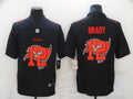 Men's Tampa Bay Buccaneers #12 Tom Brady Black Game Player Jerseys