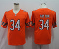 Men's Chicago Bears Walter Payton #34 Orange Player Game Jerseys