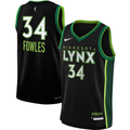 Men's Minnesota Lynx Sylvia Fowles #34 Black 2023 Rebel Edition Victory Player Jersey