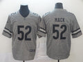 Men's Chicago Bears Khalil Mack #52 Gray Game Jerseys