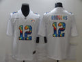 Men's Green Bay Packers #12 Aaron Rodgers White Game Player Jerseys