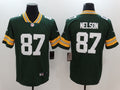 Men's Green Bay Packers Jordy Nelson #87 Green Game Player Jerseys