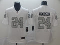 Men's Las Vegas Raiders Charles Woodson #24 White Game Jerseys