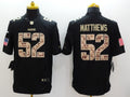 Men's Green Bay Packers Clay Matthews #52 Black Game Player Jerseys