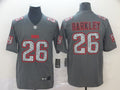 Men's New York Giants Saquon Barkley #26 Gray Player Game Jerseys