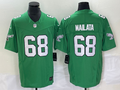 Men's Philadelphia Eagles Jordan Mailata #68 Kelly Green Game Jerseys