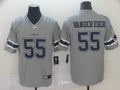 Men's Dallas Cowboys Leighton Vander Esch #55 Gray Inverted Legend Jerseys