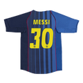 MESSI #30 Barcelona Retro Jersey Away Soccer Shirt 2004/05