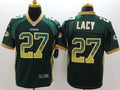 Men's Green Bay Packers Eddie Lacy #27 Green Game Jerseys