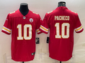 Men's Kansas City Chiefs Isiah Pacheco #10 Red Game Jerseys