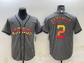 Men's Houston Astros Alex Bregman #2 Gray Replica Player Jerseys