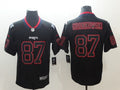 Men's New England Patriots Rob Gronkowski #87 Black Game Player Jerseys